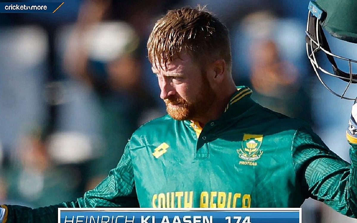 Heinrich Klaasen Smashes Fourth Fastest 150 In Men’s ODIs As South Africa Record Seventh 400+ Total