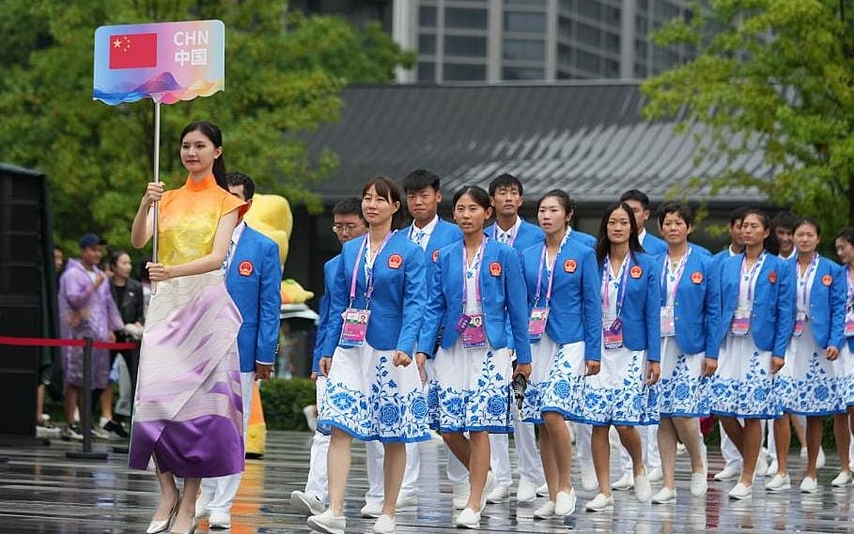 Asian Games: Athletes Villages Opens In Hangzhou; Chinese Contingent Checks In