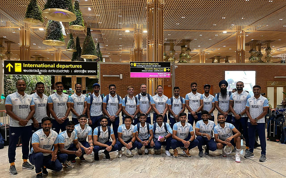 Asian Games: Indian Men’s Hockey Team Leaves For Hangzhou