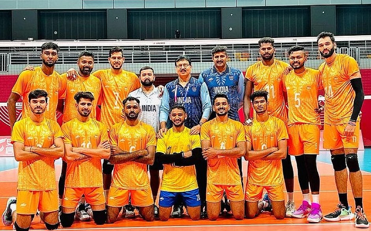 Asian Games: Indian Men’s Volleyball  Bows Down To Pakistan 0-3, Finish Sixth