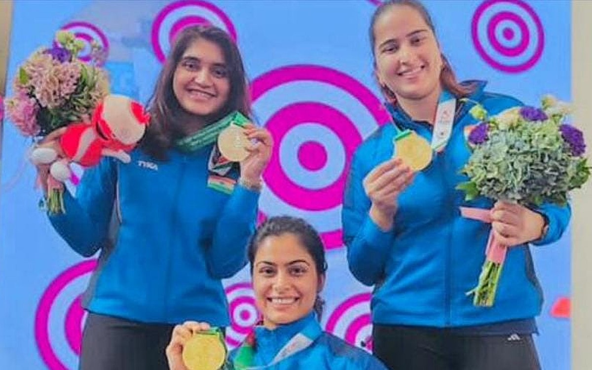 Asian Games: Indian women 25m pistol team strike gold, 50m rifle 3-position women's team bags silver