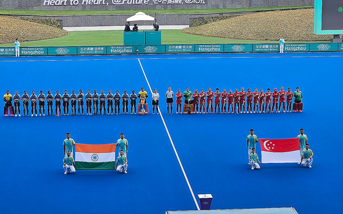 Asian Games: Indian Women’s Hockey Team Trounce Singapore 13-0 To Begin Campaign With In Style