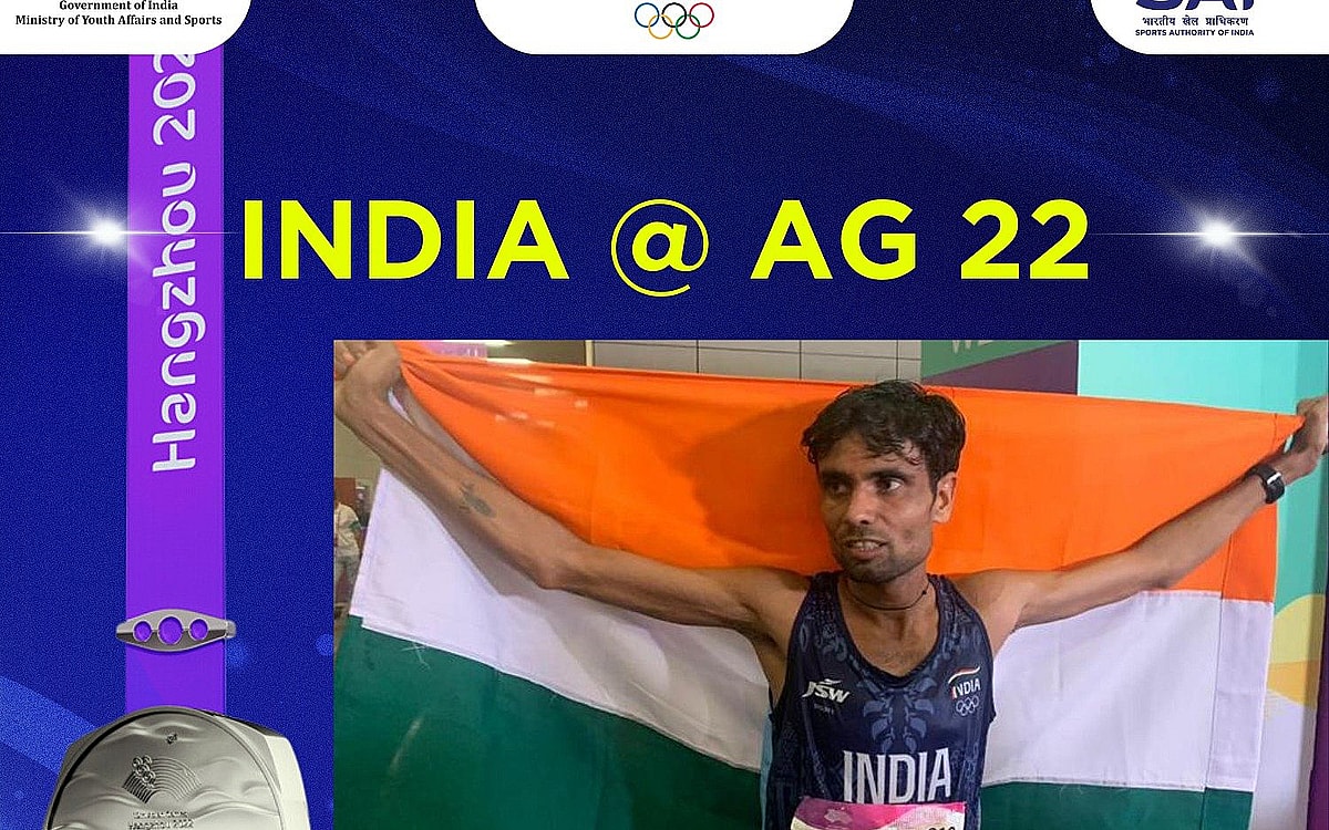 Asian Games: Karthik Kumar, And Gulveer Singh Claim Silver, And Bronze In Men’s 10,000m Race.