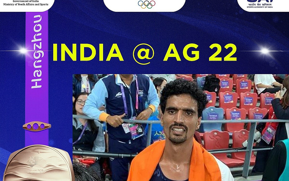 Asian Games: Karthik Kumar, Gulveer claim silver, and bronze; no medals in 400m races (Ld)