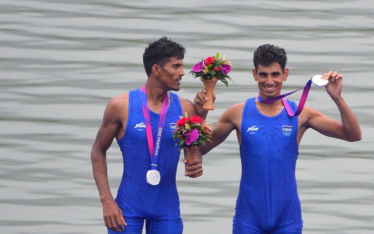 Asian Games: Rowers Arjun Lal, Arvind Singh Claim Silver Medal In Men’s Double Sculls