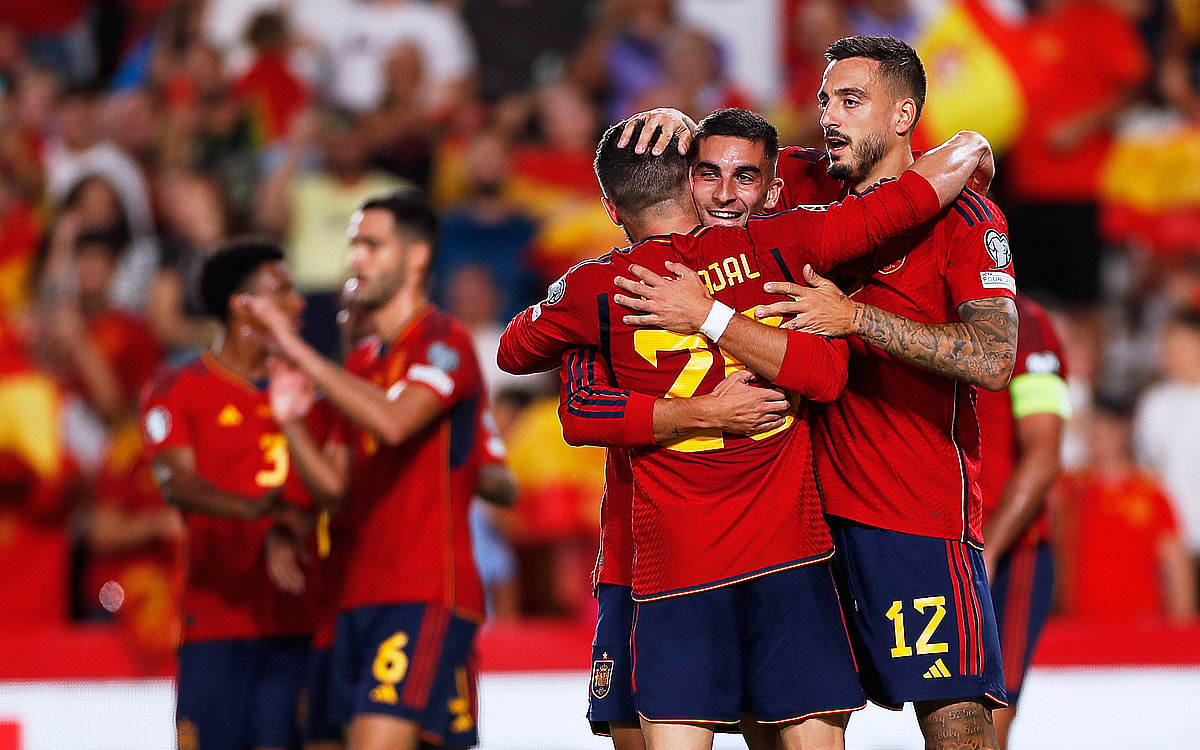 EURO Qualifiers: Spain Trounce Cyprus , Belgium Win, Italy See Off Ukraine