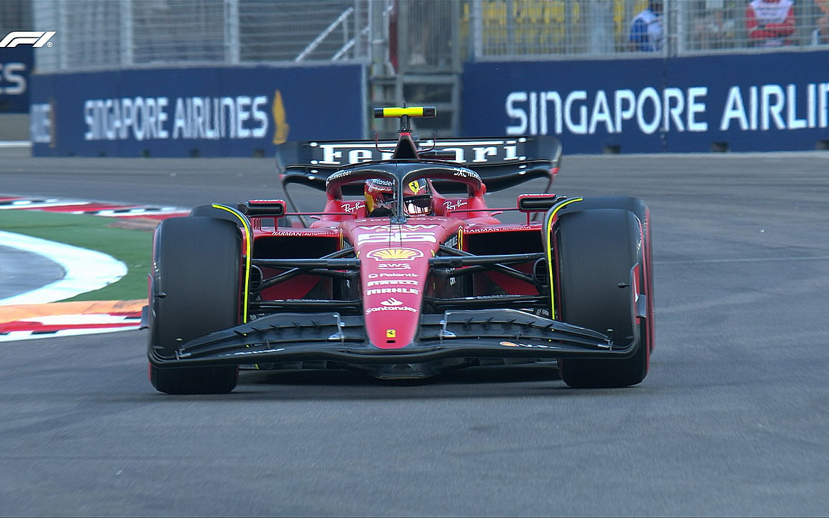 Formula 1: Ferrari’s Sainz Tops Final Practice For Singapore GP