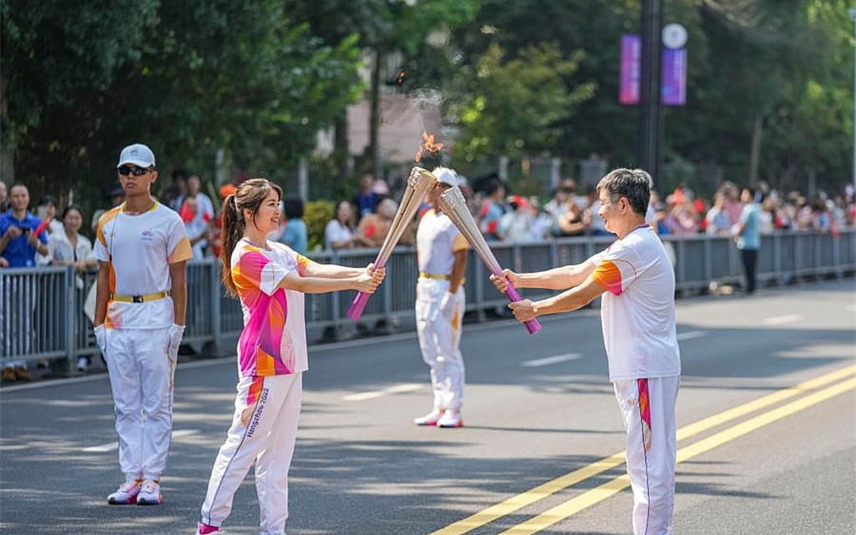 Hangzhou Asian Games torch relay completed