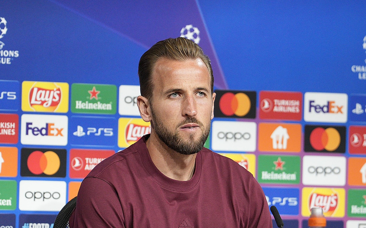 Harry Kane excited to face Manchester United in Bayern's shirt