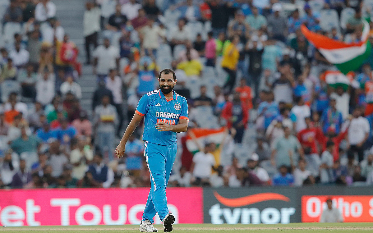 I don't think anyone in world cricket at the moment would have a seam position as good as Shami: Har