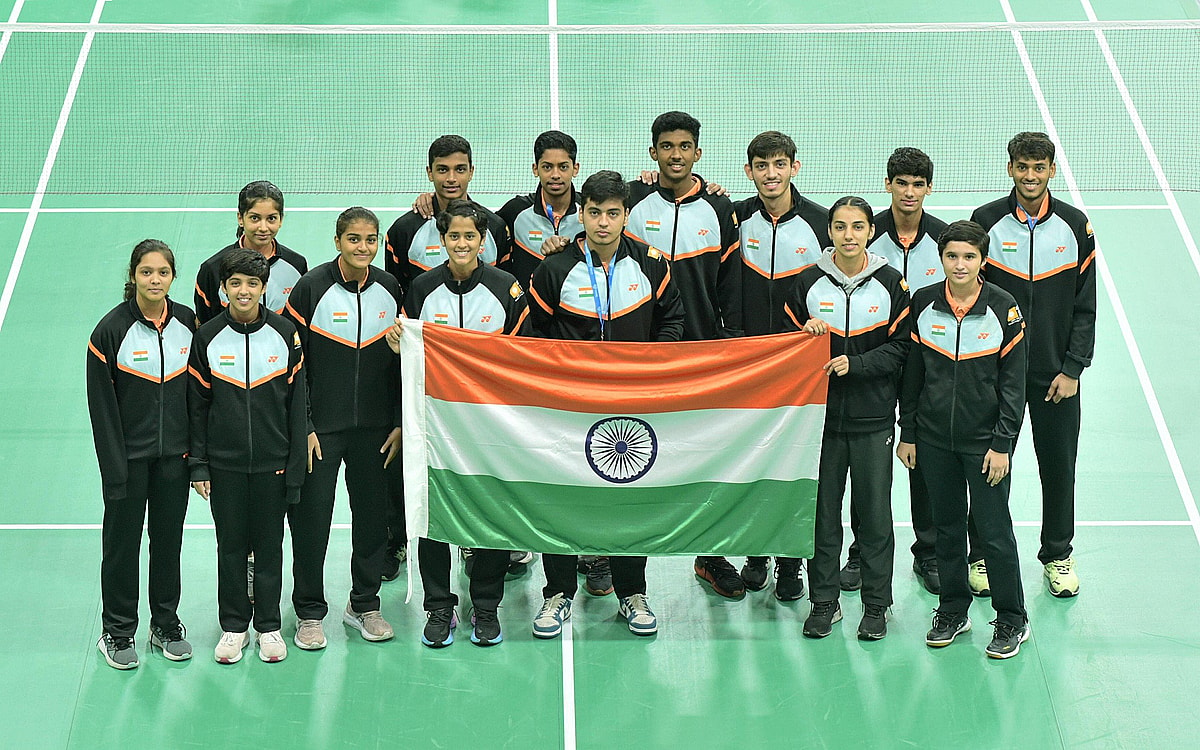 India enter quarterfinals of BWF World Junior Mixed Team Championships