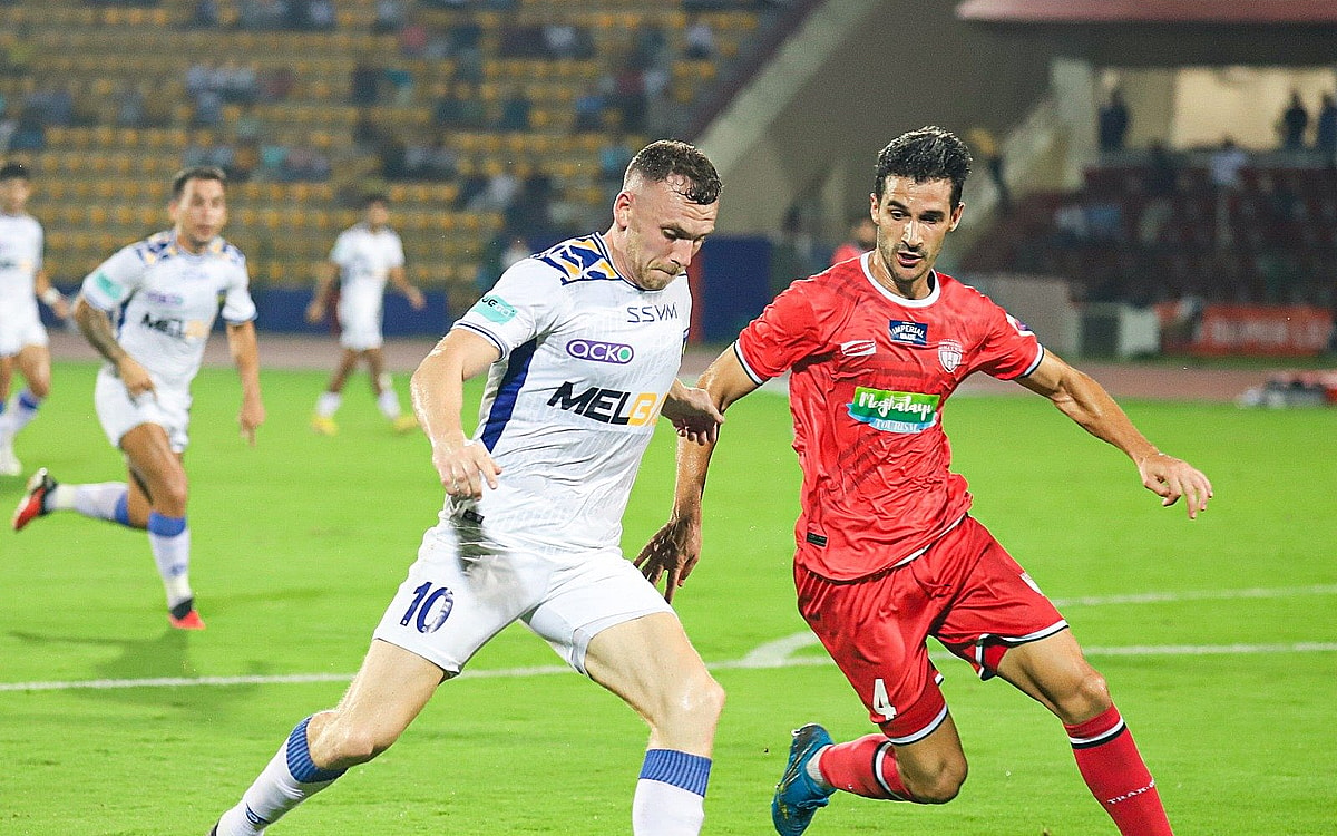 ISL: Chennaiyin FC go down 0-3 against NorthEast United FC