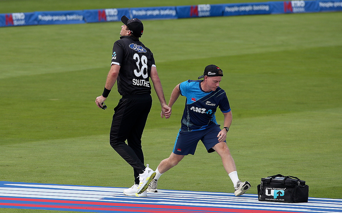 New Zealand’s Tim Southee Dislocates Thumb In England ODI, Suffers Setback Ahead Of World Cup