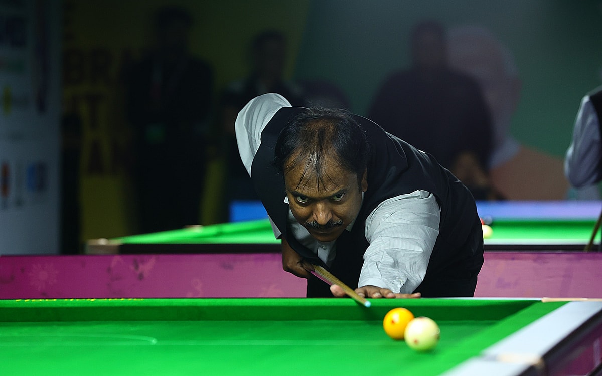 37th National Games: B. Bhaskar, 52, Credits Rigorous Fitness Regime For Winning Gold In Billiards