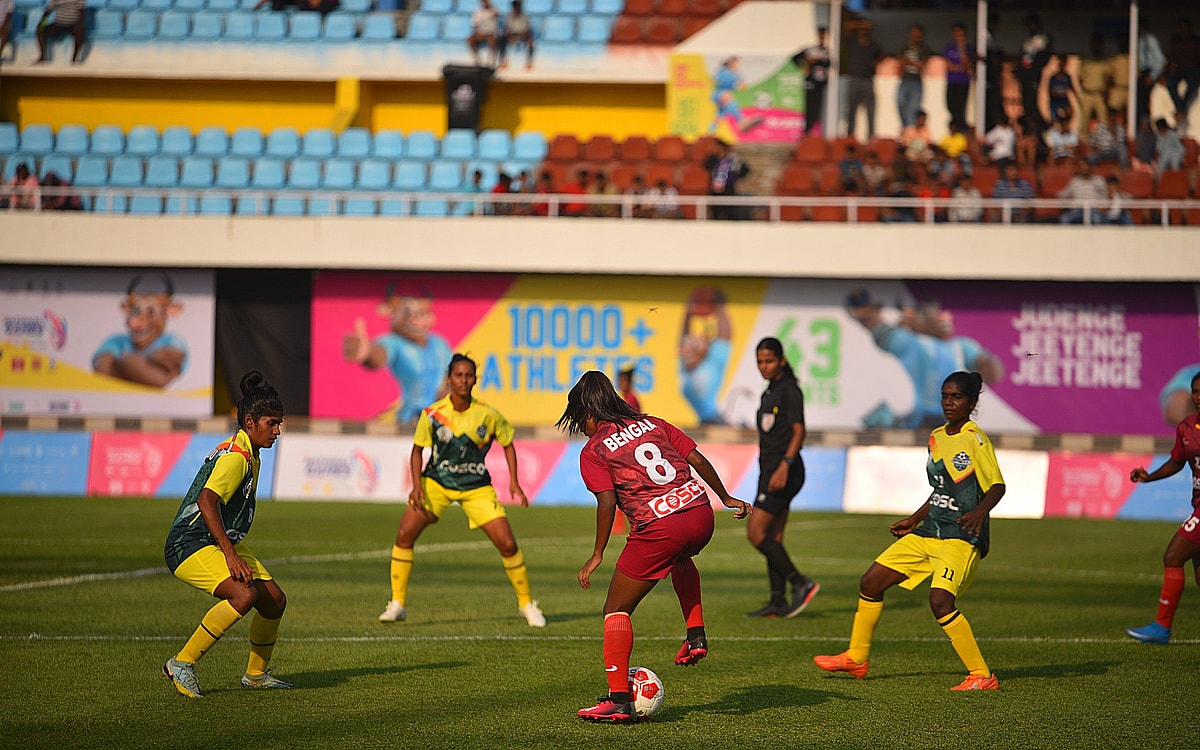 37th National Games: Small-town Girls Become Backbone Of West Bengal Football Team