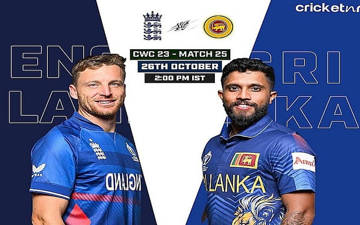 ENG vs SL: Dream11 Prediction Today Match 25, ICC Cricket World Cup 2023