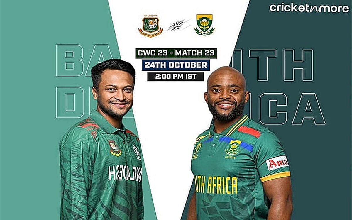 SA vs BAN: Dream11 Prediction Today Match 23, ICC Cricket World Cup 2023