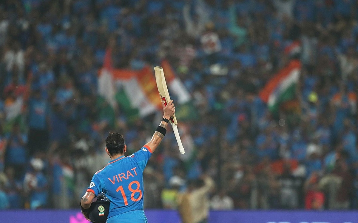 Men’s ODI World Cup: Virat Kohli Hits His 48th ODI Hundred, First ODI World Cup Century After 8 Years