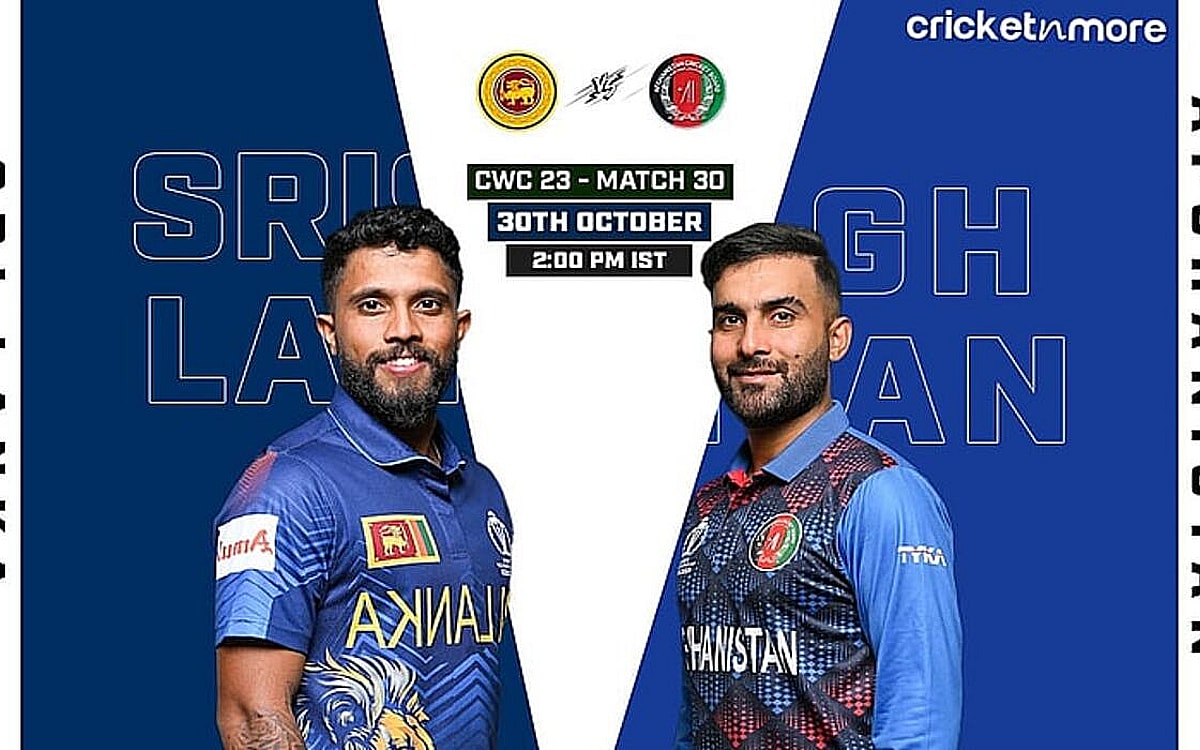 AFG vs SL: Dream11 Prediction Today Match 30, ICC Cricket World Cup 2023