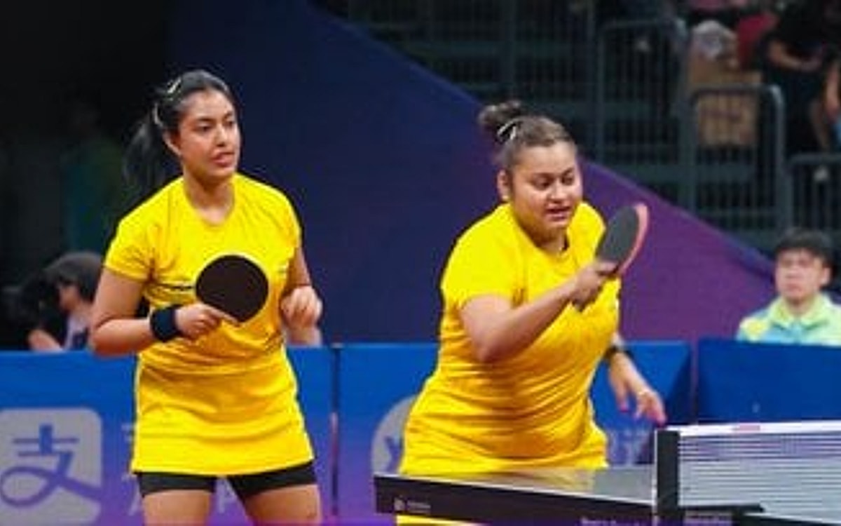 Asian Games: Ayhika, Sutirtha's brave fight ends in semis, bag maiden bronze medal in women's double