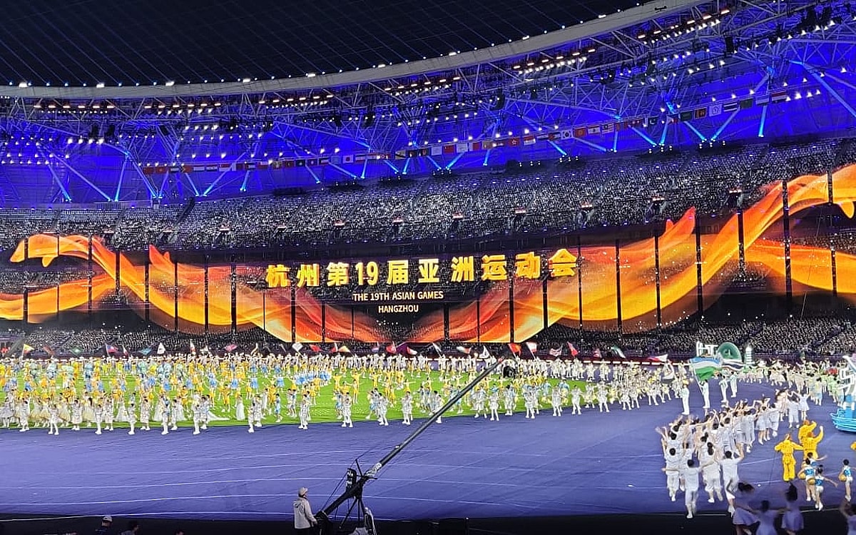 Asian Games: Hangzhou bids farewell to participants with spectacular festival of light, colour and m