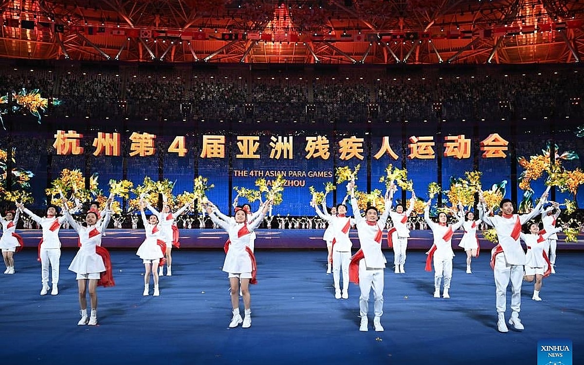 Asian Para Games Officially Opens In Hangzhou With Grand Opening Ceremony