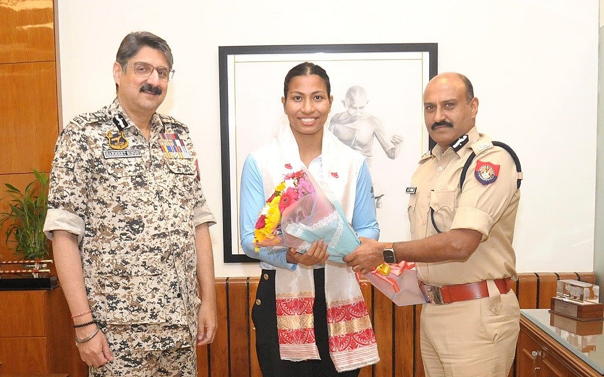 Assam Police honours Lovlina for performance in Asian games