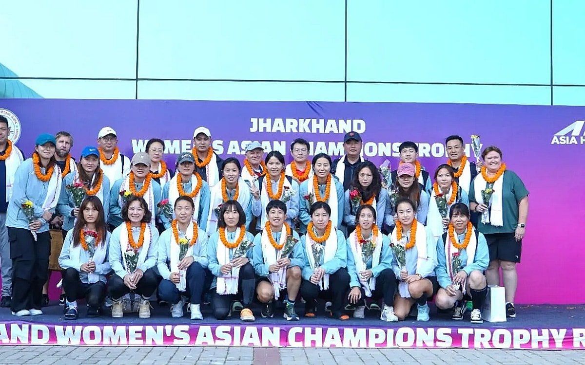 China arrives in Ranchi with aim to win Jharkhand Women's Asian Champions Trophy