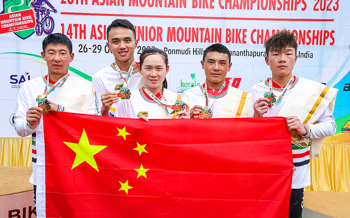 China secure victory at Asian Mountain Bike C'ship, qualify for Paris Olympics