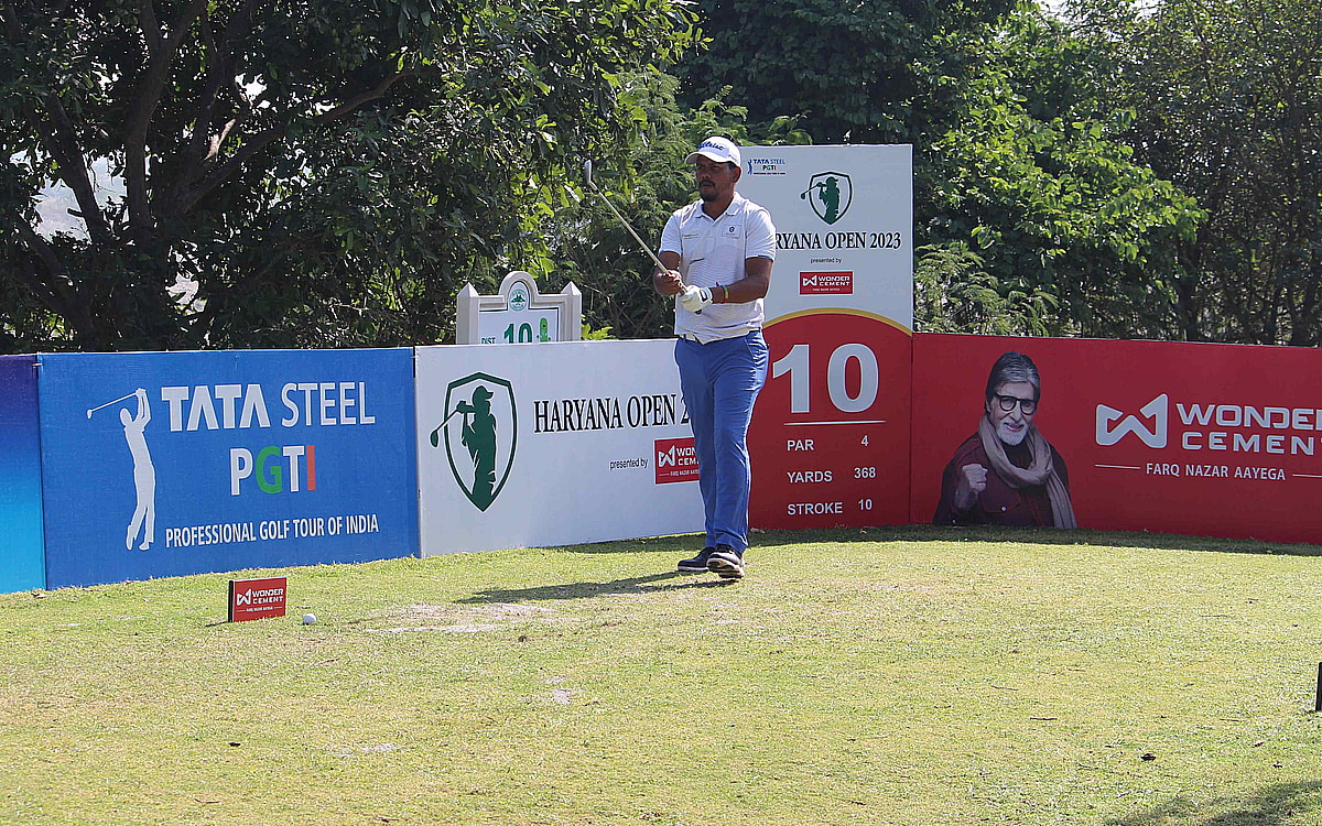 Haryana Open Golf: Akshay Sharma Shoots Week’s Lowest Score For Two-stroke Lead On Penultimate Day