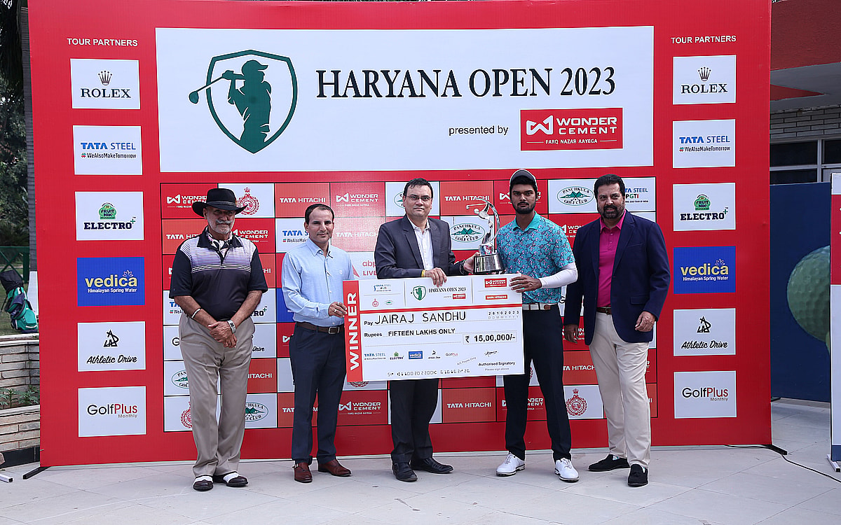 Haryana Open Golf: Consistent Jairaj Singh Sandhu Clinches Maiden Title In Playoffs