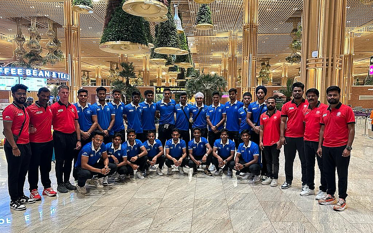 Indian Jr Men’s Hockey Team Leaves For Sultan Of Johor Cup In Malaysia