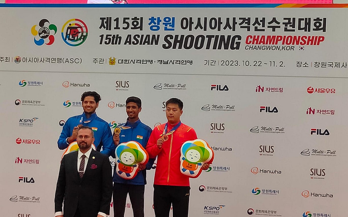 Indian juniors snare four golds at Asian Shooting Championship