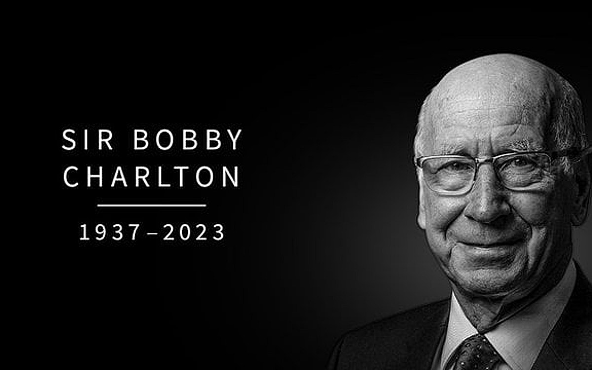 Manchester United legend Sir Bobby Charlton dies