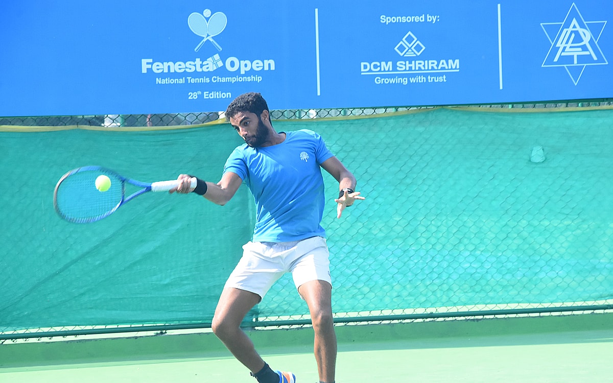 Manish Sureshkumar Launches Title Defence At The National Tennis Championship With Victory