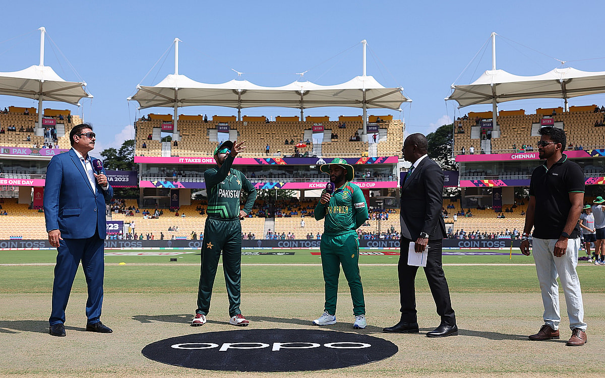 Men’s ODI WC: Bavuma Comes In For South Africa As Pakistan Win Toss, Opt To Bat First