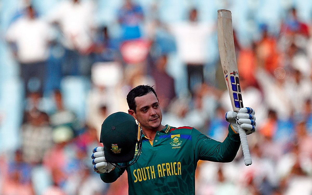 Men’s ODI WC: Quinton De Kock Needs To Be Credited For SA Ending Up With 300+ Score, Says Temba Bavuma