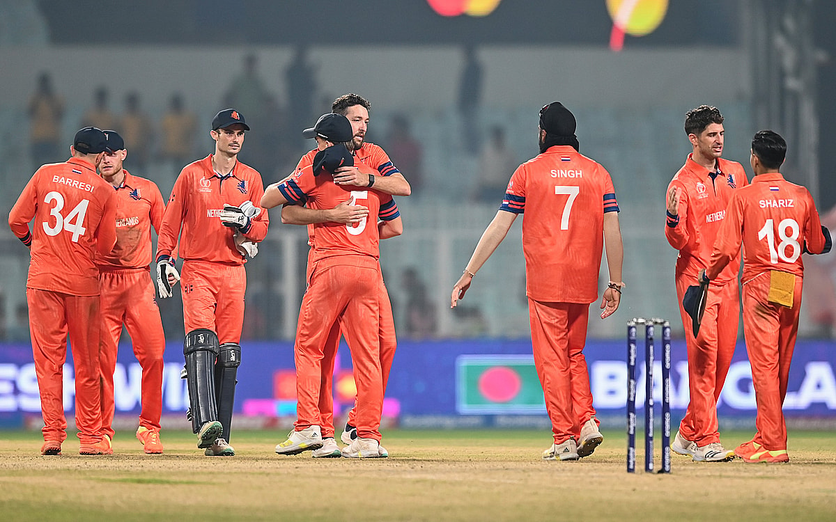 Men’s ODI WC: Scott Edwards’ Fifty; Superb Bowling Help Netherlands Stun Bangladesh By 87 Runs