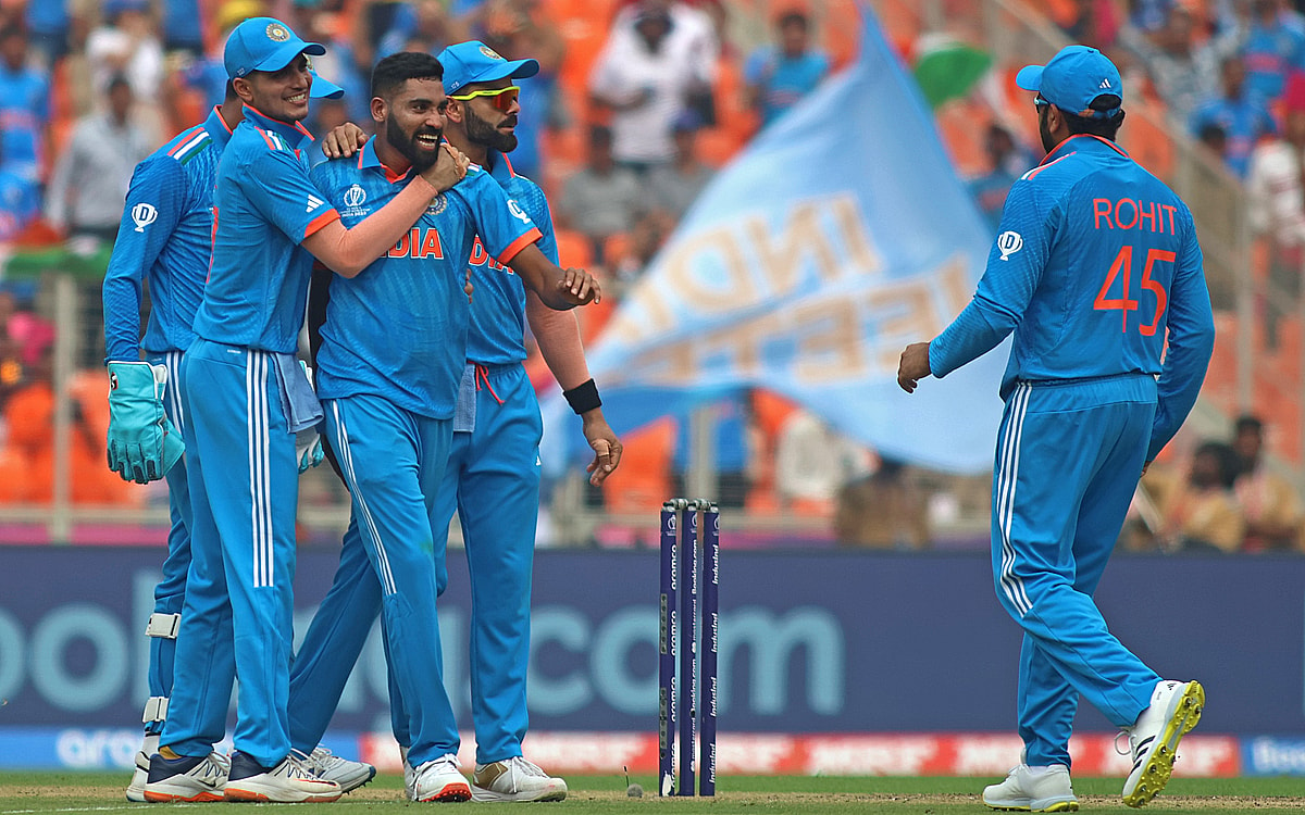 Men’s ODI WC: Mohammed Siraj Credits Rohit, Virat’s Suggestions In Claiming First Wicket Against Pakistan