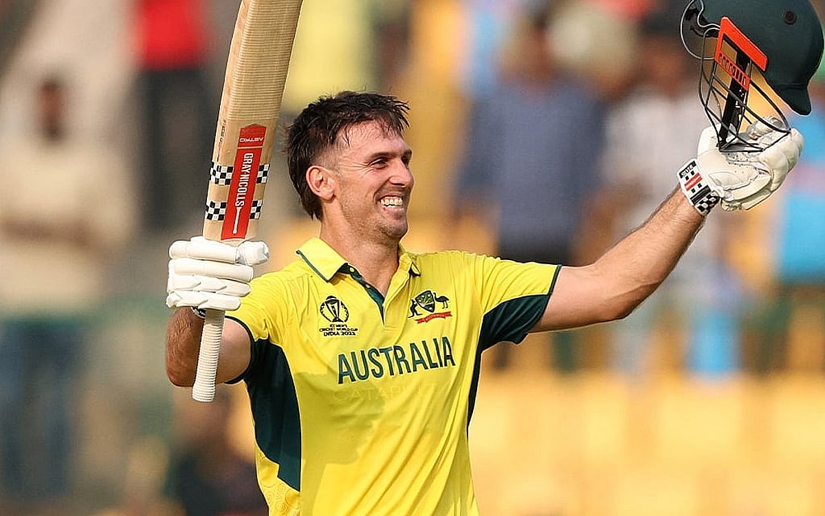 Men’s ODI World Cup: Marsh Goes Past Ponting And Gilchrist To Smash Most Sixes In An ODI World Cup Match For Australia