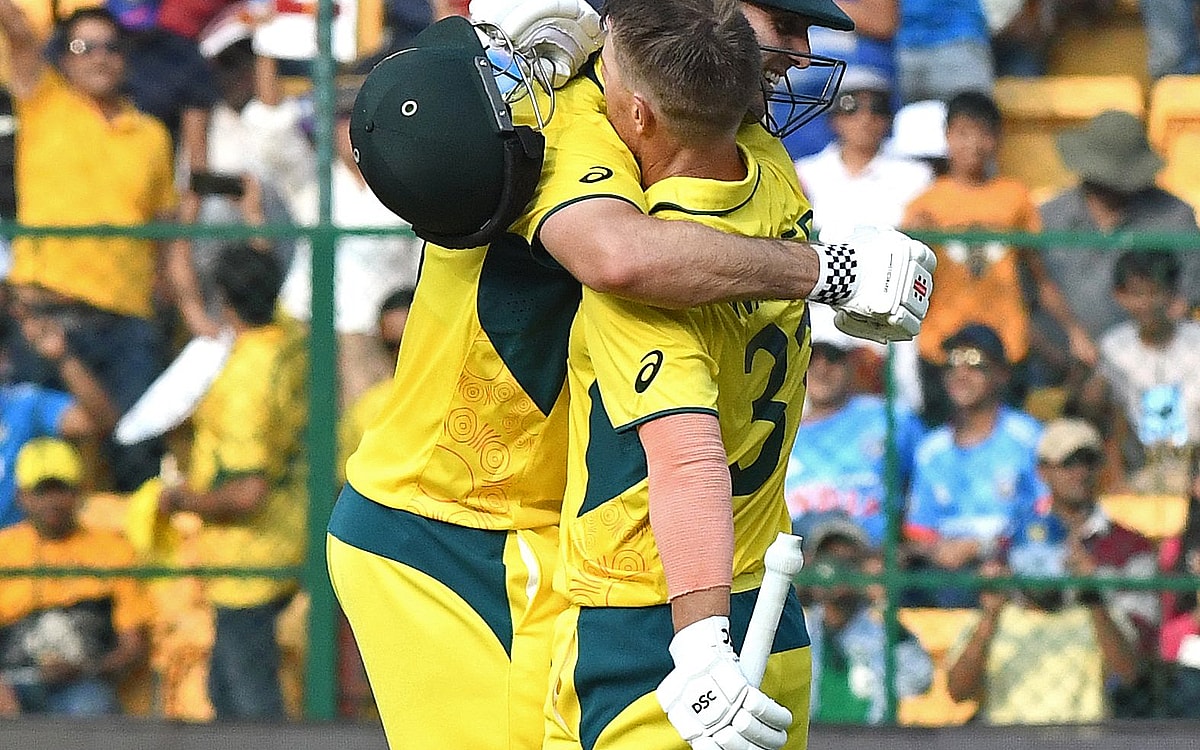 Men’s ODI World Cup: Warner All In Praise For The Birthday Boy Marsh After A Thunderous Victory Over Pakistan