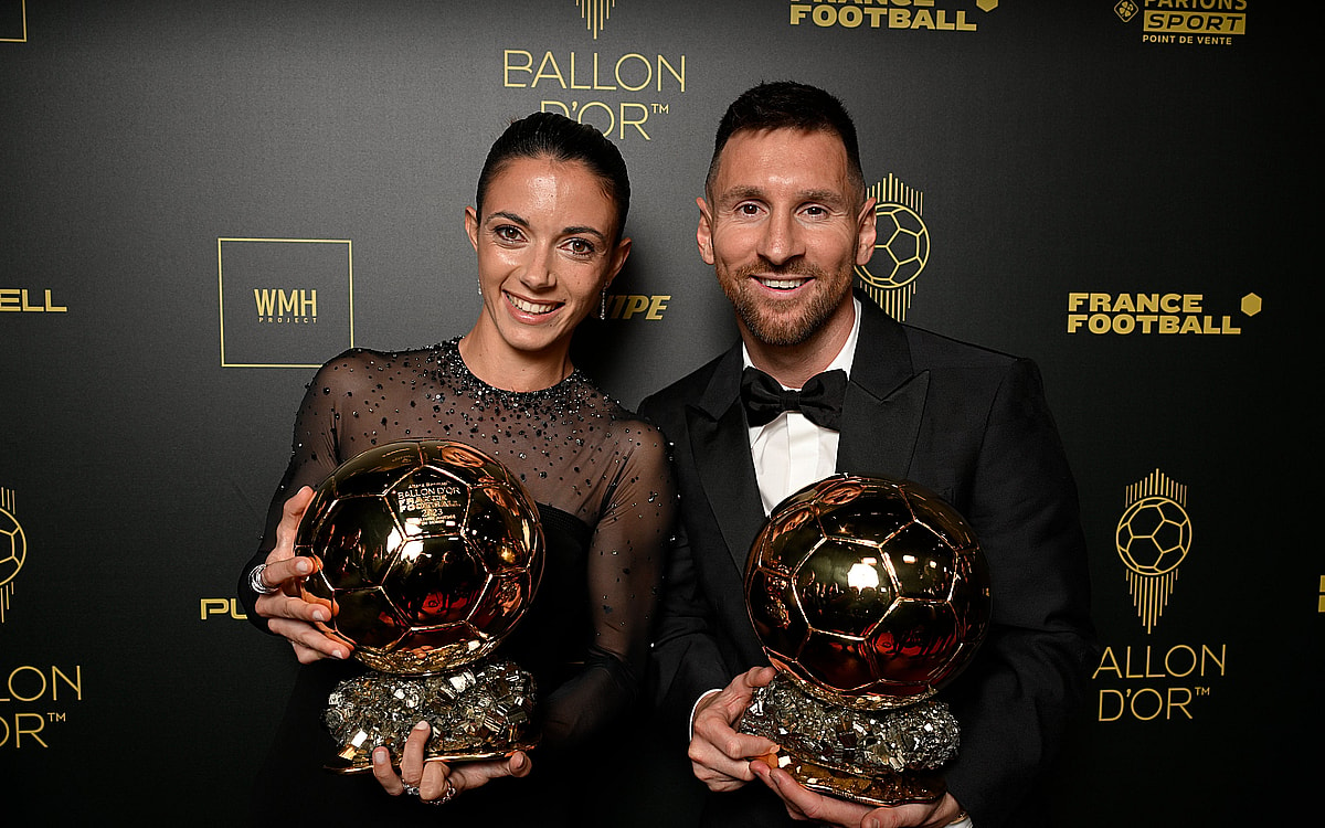 Messi wins record 8th Ballon d'Or, Bonmati claims women's award