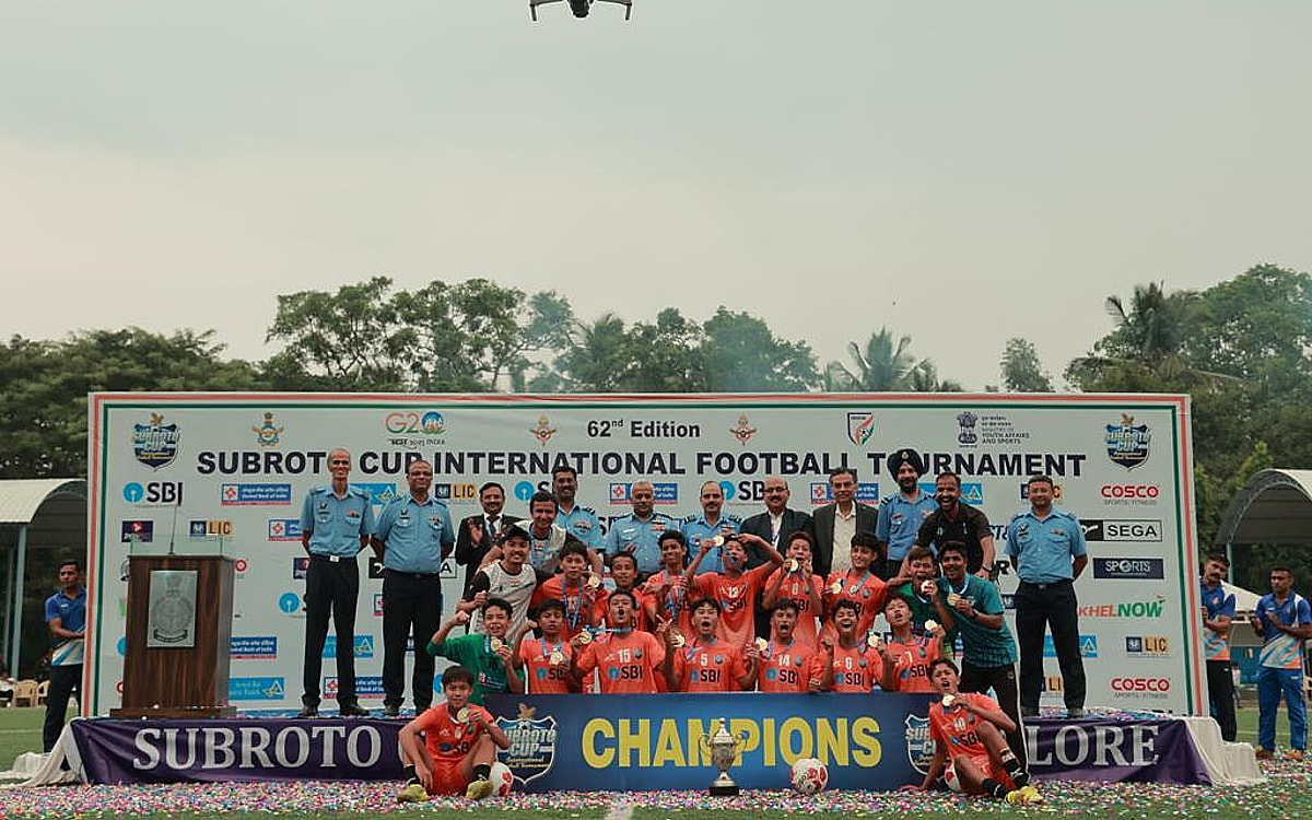 Minerva Public School, Punjab crowned champions of Sub- Junior (U 14) Boys Subroto Cup