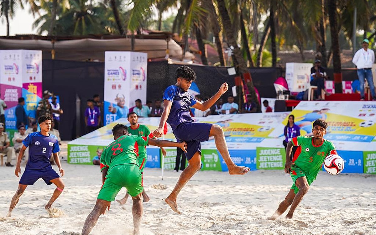 National Games 2023: With a shot in the arm, Beach football ready for the next plunge