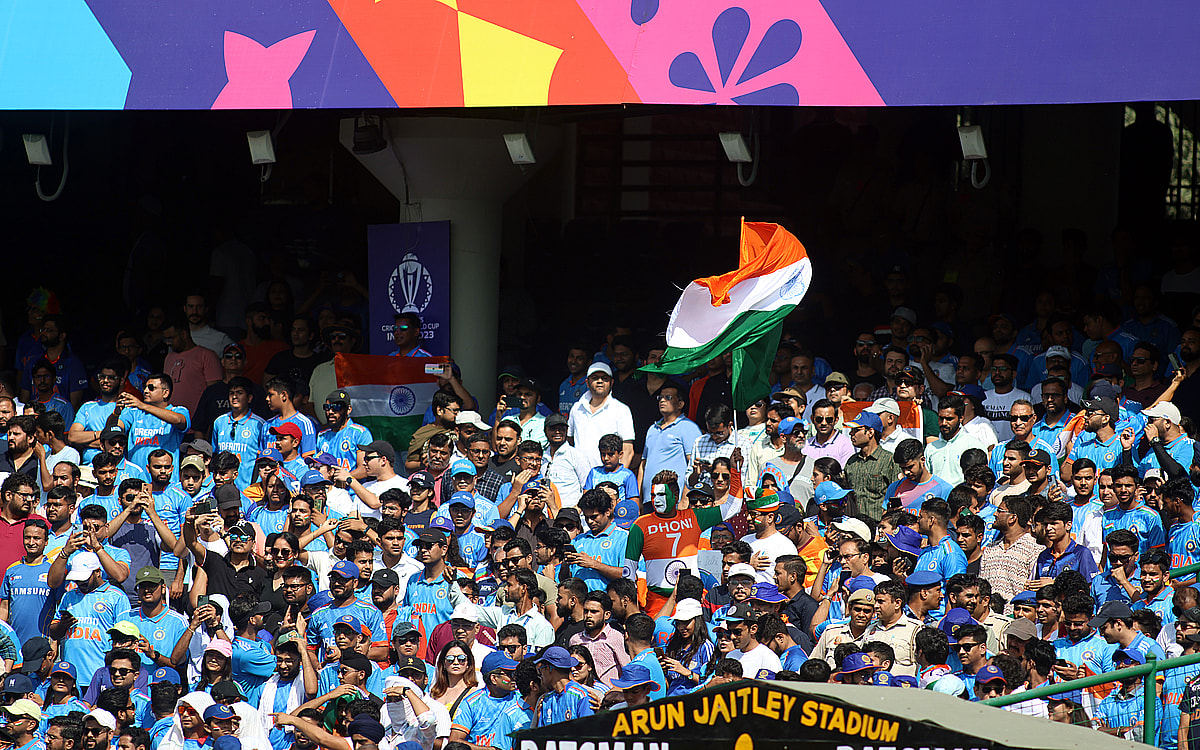 ODI WC, INDvAFG: ‘Sun, Scorching Heat, Who Cares?’ Delhiites Turn Up In Good Numbers At Arun Jaitley Stadium