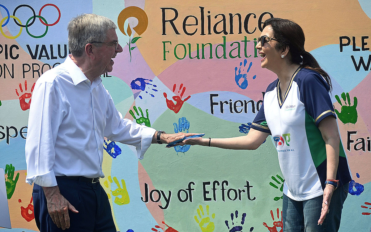 Reliance Foundation’s Work Exactly Reflects Our Olympic Values And Our Approach, Says IOC Chief Thomas Bach