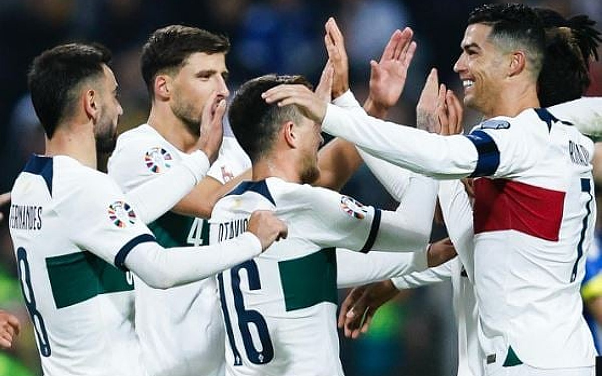 Ronaldo Bags Brace As Portugal Thumps Bosnia And Herzegovina In Euro 2024 Qualifiers