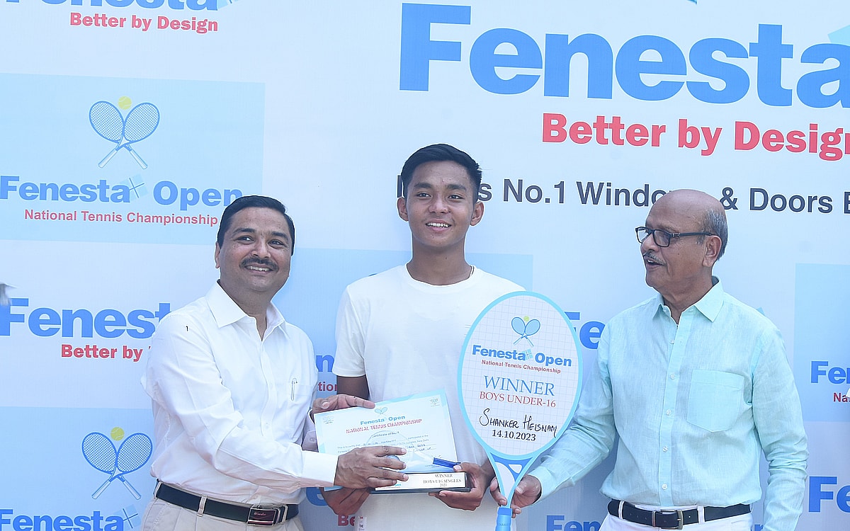 Shanker, Prisha overcome strong challenges to clinch 28th National Tennis Championship titles