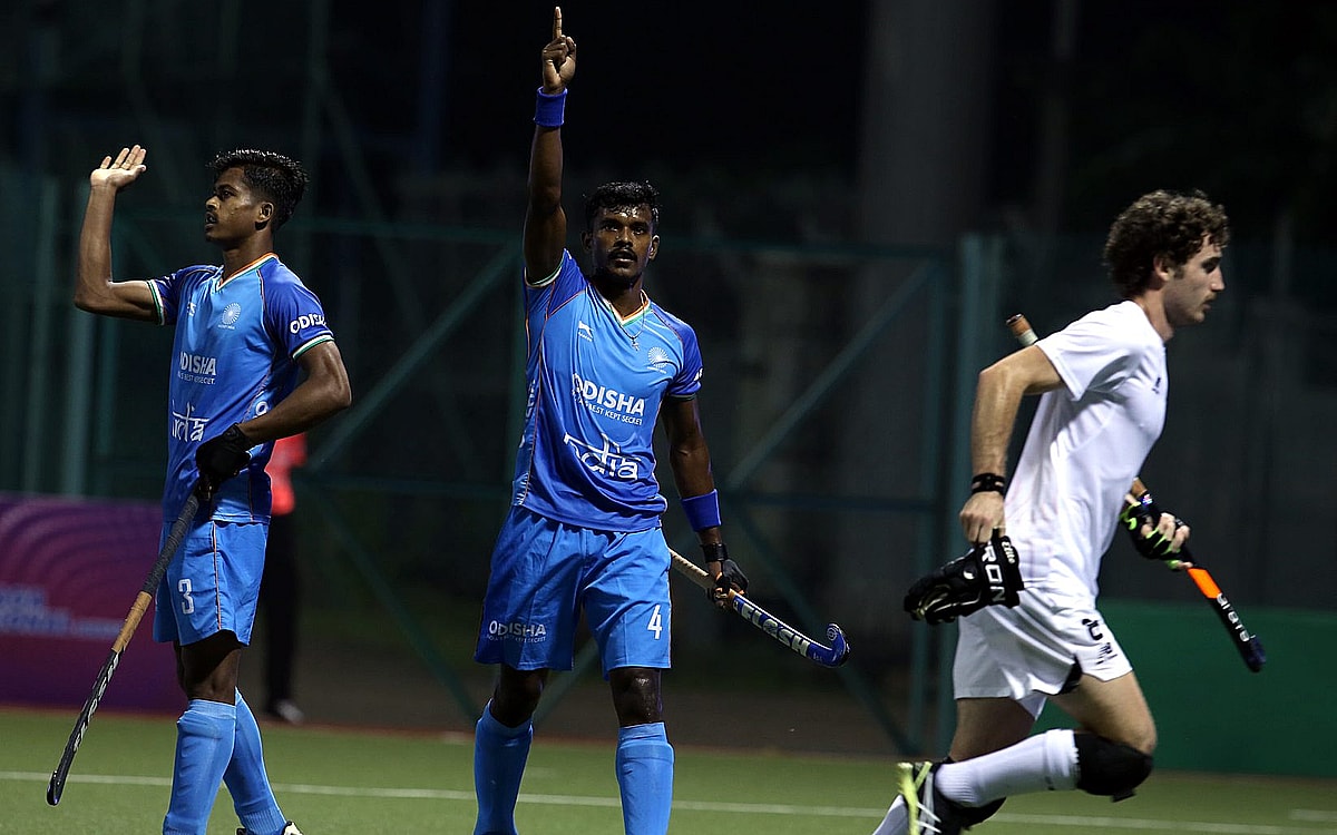 Sultan of Johor Cup: Indian juniors storm into semis with stunning 6-2 win over New Zealand