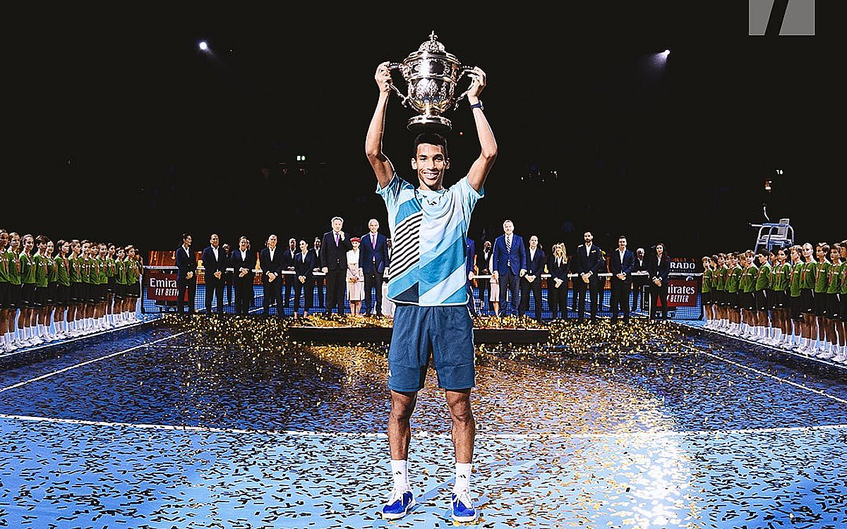 Tennis: Auger-Aliassime downs Hurkacz to defend Swiss Indoors Basel title